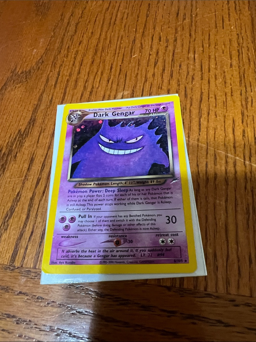 Dark Gengar Neo Destiny 6/105